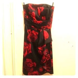 WHBM strapless cocktail dress